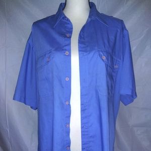 Expressions XL tactical utility buttonup shirt